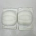 90-S208W-L Volleyball White Knee Pad - L