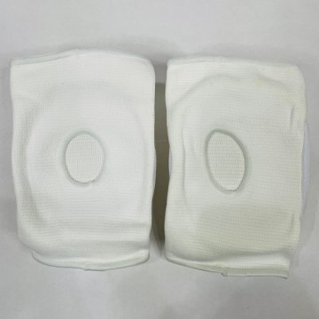 90-S208W-L Volleyball White Knee Pad - L