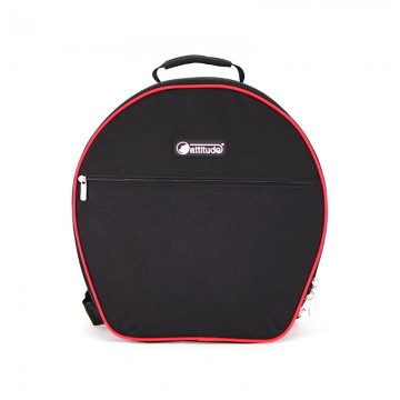 BSD20-1465-101  Snare drum bag(14x6.5") Black with Red piping