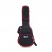 BUKT20-201  Tenor ukulele gig bag Black with Red piping