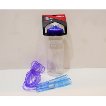 PS040001-A1-01-A Adjustable Length Jump Rope - free water bottle