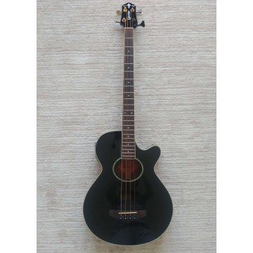 BA 500EQ/BK 4-String BK Acoustic Bass Guitar P/U w/bag