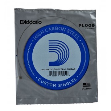 PL009 High Carbon Steel 0.228mm Loose Acoustic Electric Guitar String