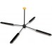 DS460B  Travlite In-Footjoint Flute Stand
